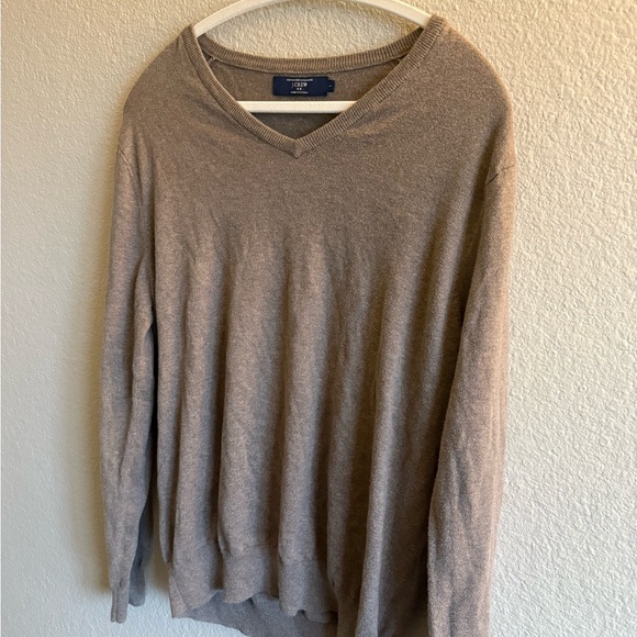 J. Crew Cotton and Cashmere Blend Sweater Oversized Minimalist Men's Large - Picture 7 of 8